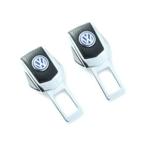 Adaptor pentru centura falsa de siguranta - set 2 bucati cu sigla Volkswagen - Img 1