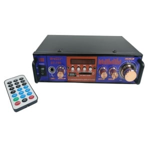 Amplificator audio tip statie BT-798 cu Bluetooth, USB si suport SD - Img 1