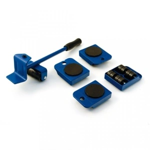 Aparat cu role pentru mutat mobila sau alte obiecte grele,4 role x 150 Kg