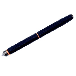 Baston telescopic autoaparare profesional cu 3 segmente si maner cauciucat, 101 cm - Img 2