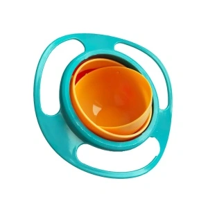 Bol rotativ 360° Gyro Bowl, cu protectie anti-varsare pentru copii si bebelusi - Img 4