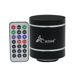 Boxa portabila cu amplificare prin vibratii si sunet 360 de grade Radio cu MP3 - Img 6