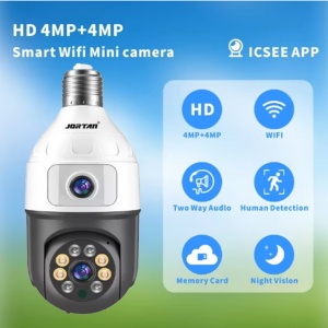 Camera supraveghere IP Wi-Fi Jortan JTZ-9696 cu lentila duala Night - Img 2