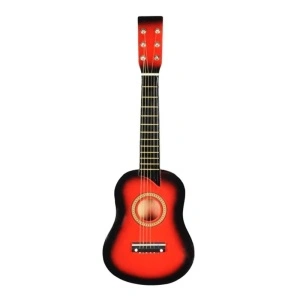 Chitara acustica mini pentru copii cu 6 corzi