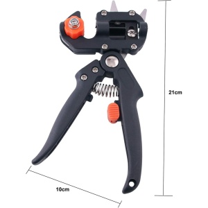 Cleste profesional de altoit tip foarfeca cu 3 cutite diferite - Img 2