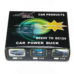 Convertor transformator auto 24V~12V, putere mare 45A - Img 3