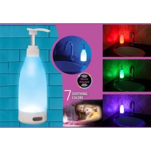 Dozator sapun Soap Brite cu lumina LED senzor de miscare,400ml - Img 5