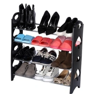 Etajera suport pentru incaltaminte Stackable Shoe Rack cu 4 niveluri - Img 4