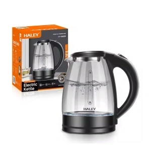 Fierbator Electric HALEY din sticla de 2.2 L cu incalzire rapida,putere de 1800W