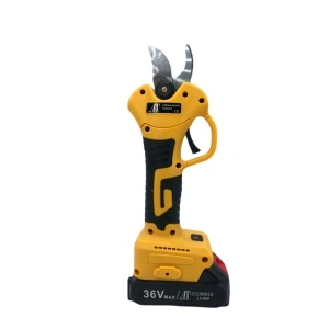 Foarfeca electrica pentru vita de vie si crengi, 2 acumulatori 36V