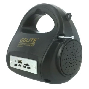 Kit sistem solar cu stick USB GDLITE GD-8009 si card de memorie - Img 2