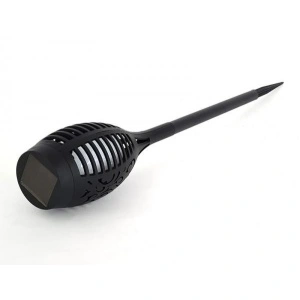 Lampa solara tip torta cu efect flacara, 12 LED-uri galben cald - Img 5