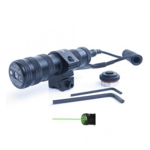 Laser pointer verde cu suport fixare pe arma sau pistol Sunsfire INRE 202 - Img 3