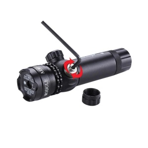 Laser pointer verde pentru Airsoft cu suport de fixare pe sina - Img 3