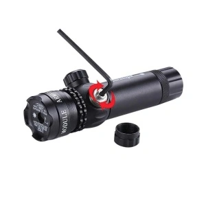Laser pointer verde pentru Airsoft cu suport de fixare pe sina - Img 3
