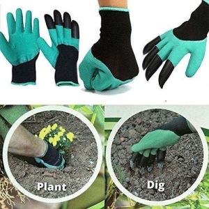 Manusi pentru gradinarit cu 4 gheare Garden Genie Gloves - Img 2