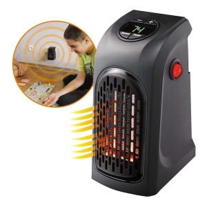 Mini aeroterma portabila cu display Handy Heater 400 Watts - Img 1
