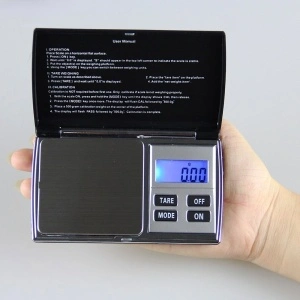 Mini cantar electronic de buzunar pentru bijuterii, precizie 0.01g cu afisaj LCD - Img 4