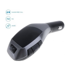 Modulator Auto X6 cu Bluetooth, Handsfree, port USB, slot card microSD - Img 1