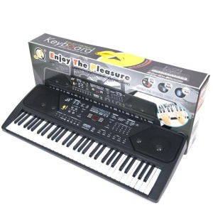 Orga electronica 61 de clape MQ-600UFB cu MP3 player si Radio FM - Img 3