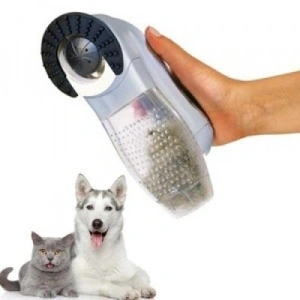 Perie electrica cu vacuum pentru curatat parul de animale,Shed Pal - Img 3