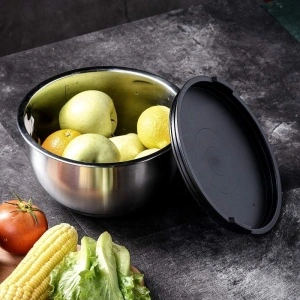 Set 3 caserole din inox cu capace din plastic,Grunberg GR2429 - Img 4