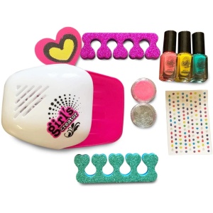 Set creativ unghii pentru fetite,Nail Glam Salon cu accesorii incluse - Img 4