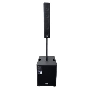 Sistem Audio Profesional Vlliodor cu Boxe Active si Subwoofer 3800W, DSP, 2 Microfoane Wireless - Img 1
