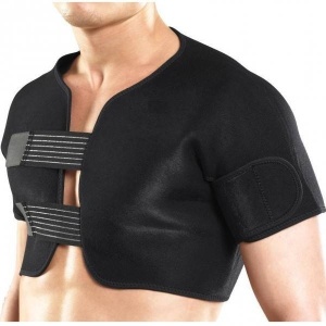 Suport de protectie dubla pentru umeri din neopren YC 3072 - Img 1