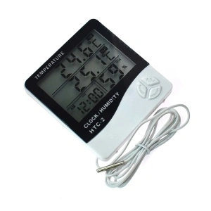 Termometru si higrometru de camera HTC-2 pentru afisarea temperaturii - Img 4