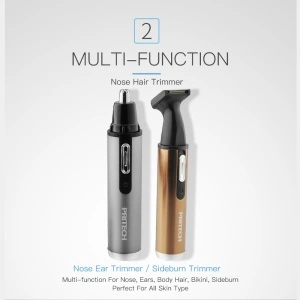 Trimmer 2 in 1 Pritech TN-143 multifunctional cu acumulator reincarcabil - Img 2