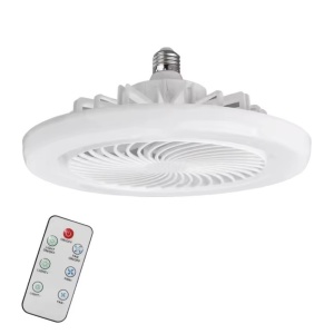 Ventilator de tavan cu 3 functii tip aplica LED 30W si fasung E27