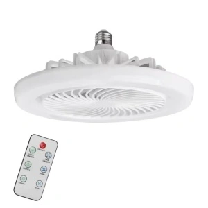 Ventilator de tavan cu 3 functii tip aplica LED 30W si fasung E27