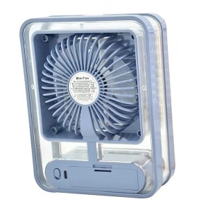 Ventilator portabil cu umidificator incorporat si incarcare USB - Img 3