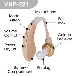 Aparat auditiv digital retroauricular VHP-221,pentru hipoacuzie severa - Img 6