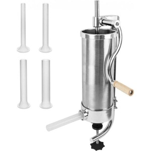 Aparat de facut carnati vertical din inox alimentar 3 Kg - Img 3