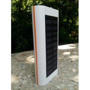 Baterie externa solara 20000 mAh Power Bank cu acumulator si 3 porturi USB tip C - Img 5