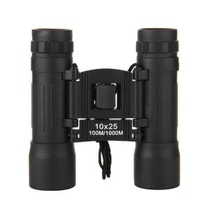 Binoclu de buzunar si compact cu putere de marire 10x25 100m/1000m - Img 3