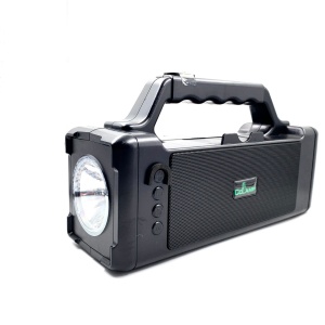 Boxa solara portabila CcLamp CL-16 cu lanterna si Radio FM - Img 1