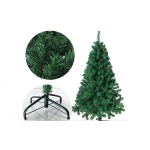 Brad de Craciun artificial cu aspect natural, inaltime 180 cm verde, suport inclus - Img 4