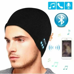 Caciula unisex cu casti Bluetooth incorporate si microfon Handsfree - Img 4