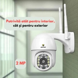 Camera de supraveghere Jortan JT-8159QJ Wifi IP si rotatie 355 grade, APP YOOSEE - Img 2