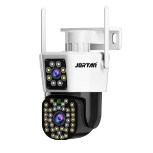 Camera de supraveghere JORTAN JT-8293QJ cu Wi-Fi si pe fir de retea - Img 1