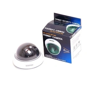 Camera supraveghere falsa de tip Dome, pentru interior cu Led rosu intermitent - Img 4