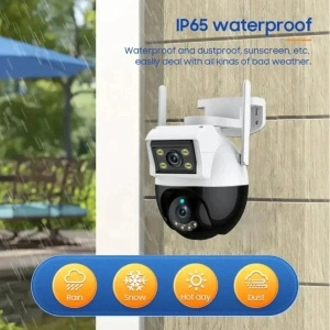 Camera supraveghere Jortan JT-8290 duala Wi-Fi pentru interior si exterior - Img 3