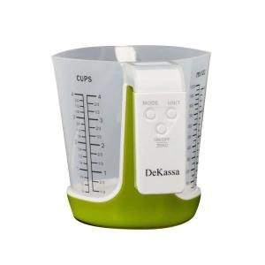 Cantar electronic de bucatarie cu cana gradata Dekassa DK-1284