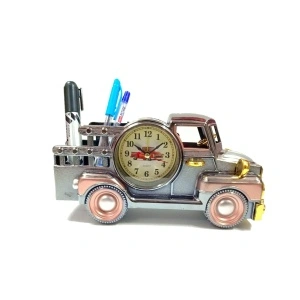 Ceas cu alarma pentru masa Vintage in forma masina de epoca