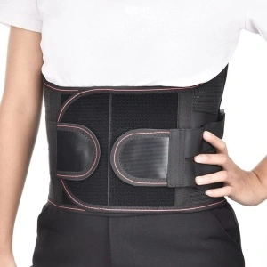 Centura tip brau lombar din piele ecologica,Lumbar Vertebra Fixing Belt - Img 6