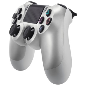 Controller wireless Sony Dualshock 4 pentru Playstation 4, Argintiu - Img 3