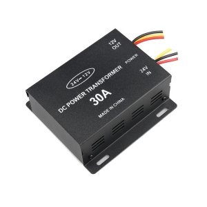 Convertor auto tensiune de la 24V la 12V, putere 30A - Img 2